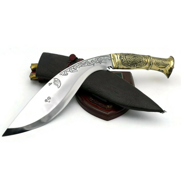 Hand forged Khukuri | 13 inch Traditional kukri | Nepali Survival knife | Carbon steel blade with Scabbard | Groomsmen Gift | Free Shipping